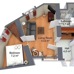  Appartement Seven Angels Tsjechië